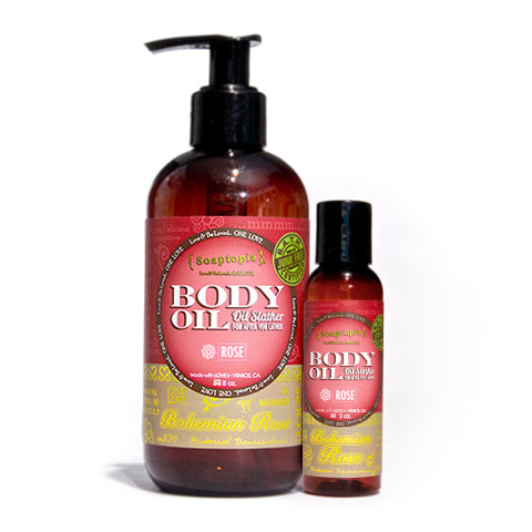 Bohemian Rose Body Oil